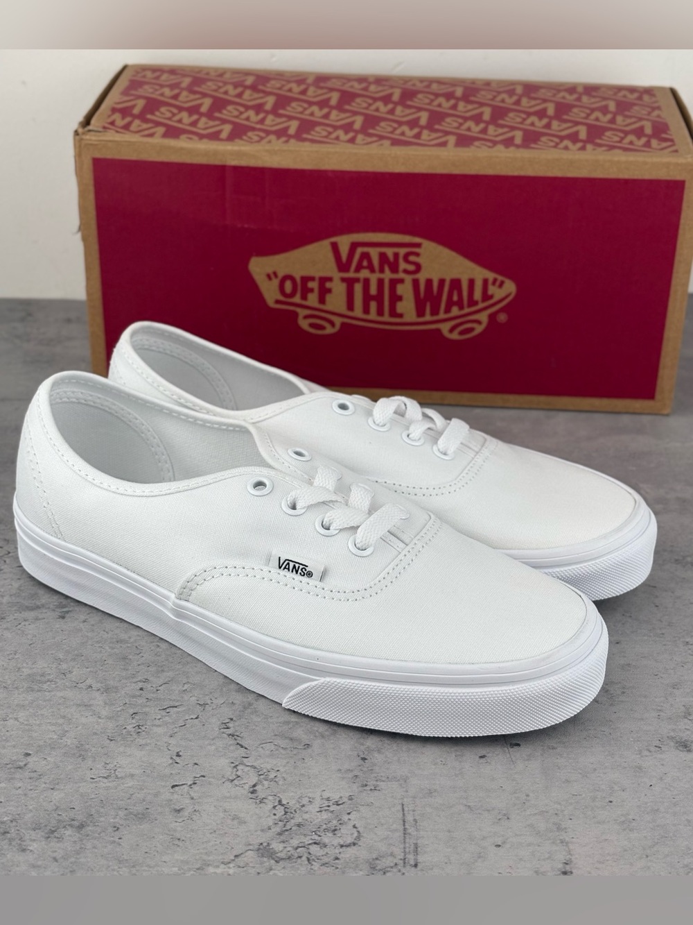 Vans New Authentic Classic Sneakers Unisex Canvas Shoes Size W 7.5 Men’s Sz 6